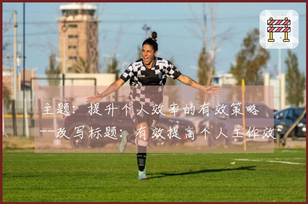 主题：提升个人效率的有效策略  --改写标题：有效提高个人工作效率的方法